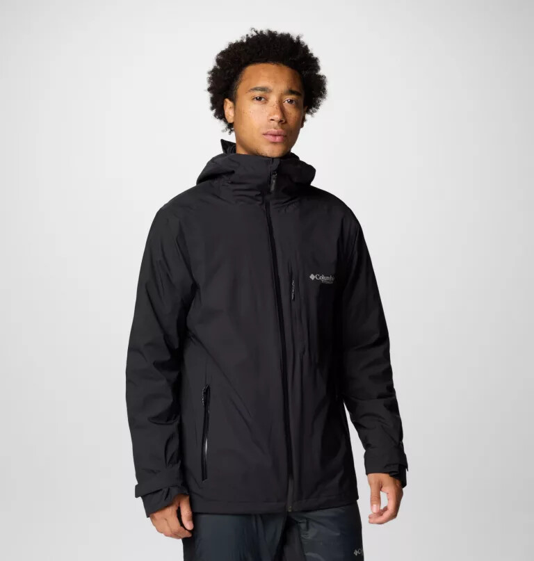 men silver leaf interchange jacket