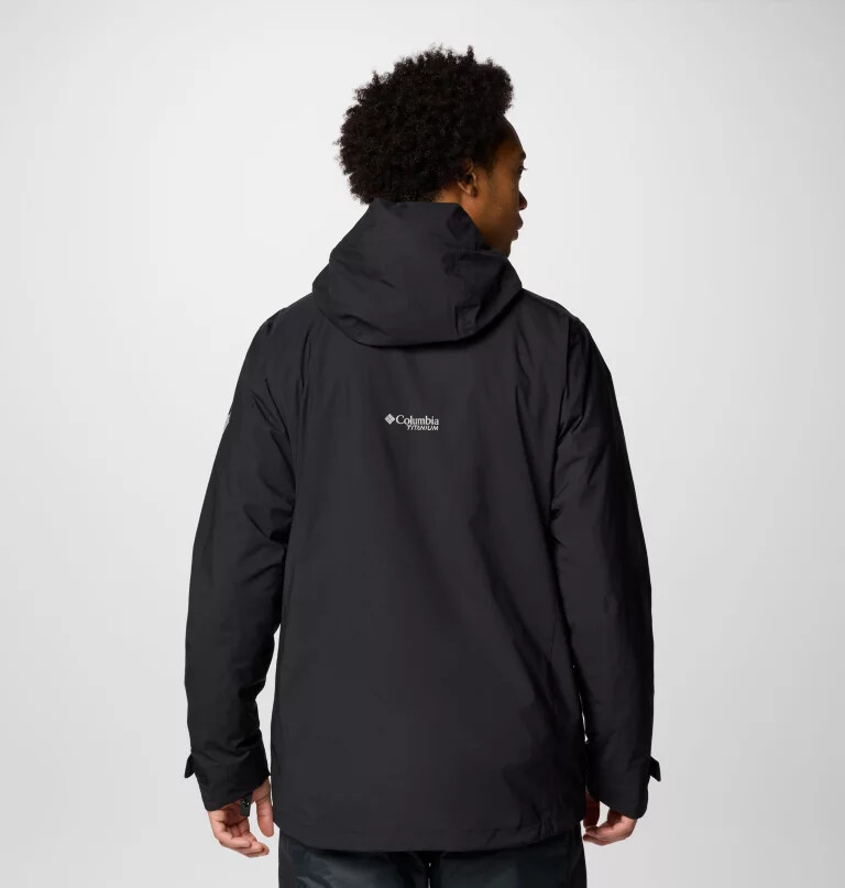 men silver leaf interchange jacket