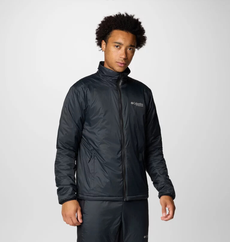 men silver leaf interchange jacket