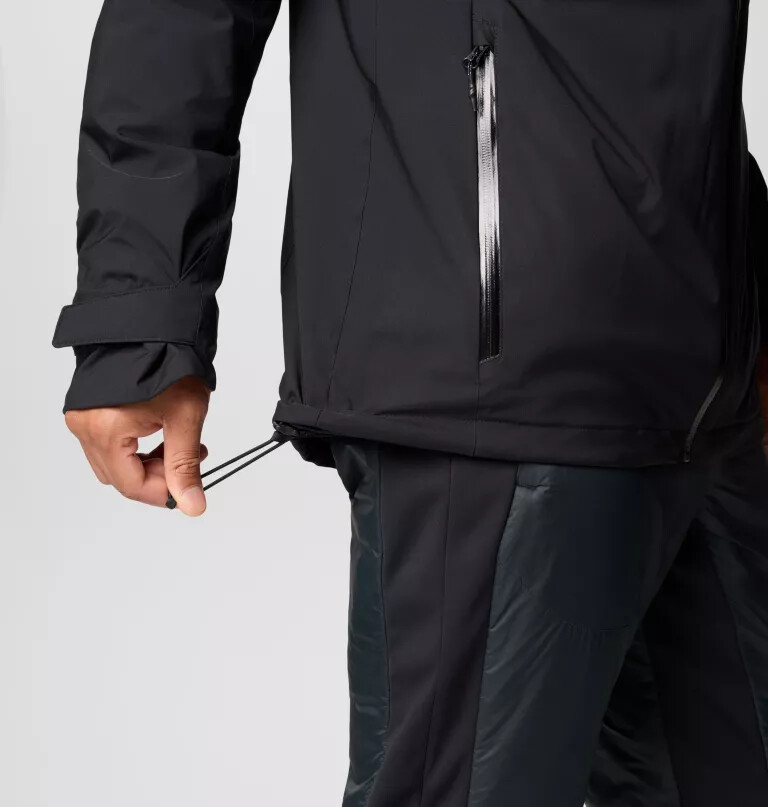 men silver leaf interchange jacket