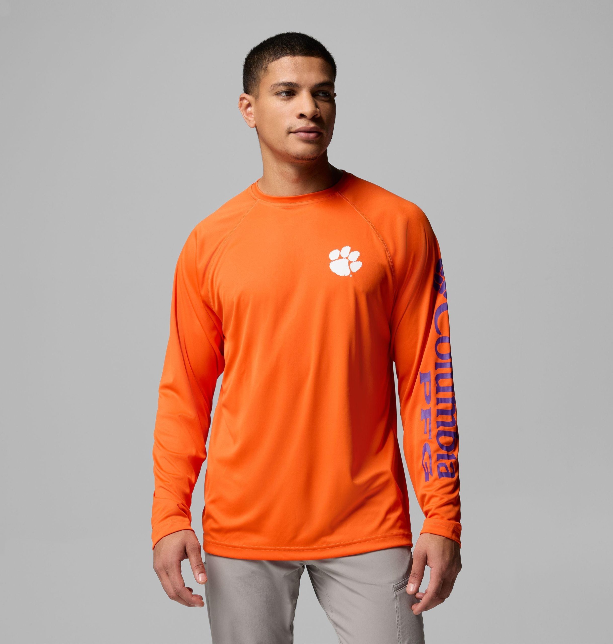 léine fada muinchille pfg choláisteach fir - clemson