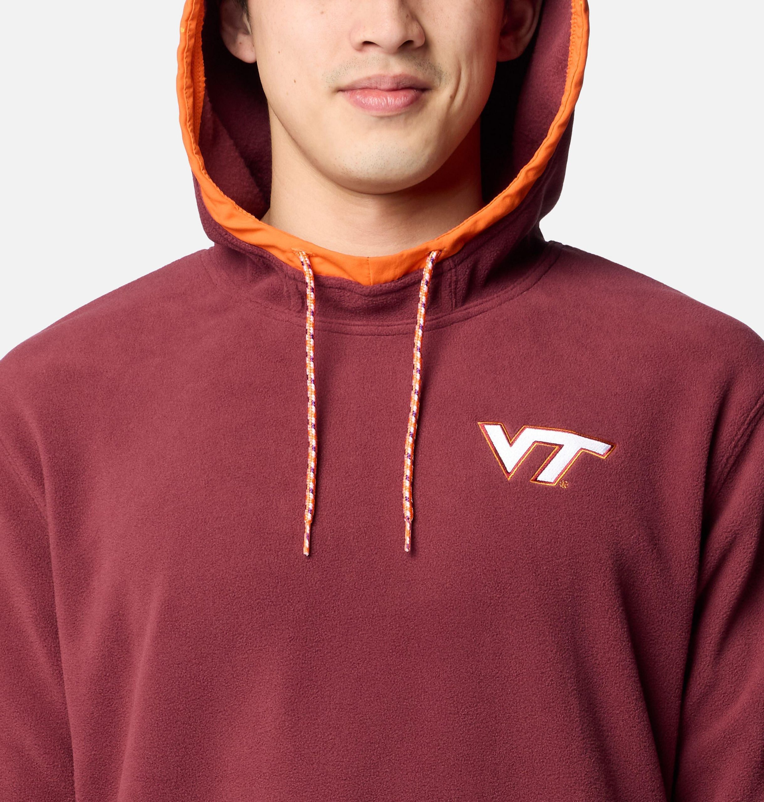 hoodie lomra flanker coláisteach fir - virginia tech