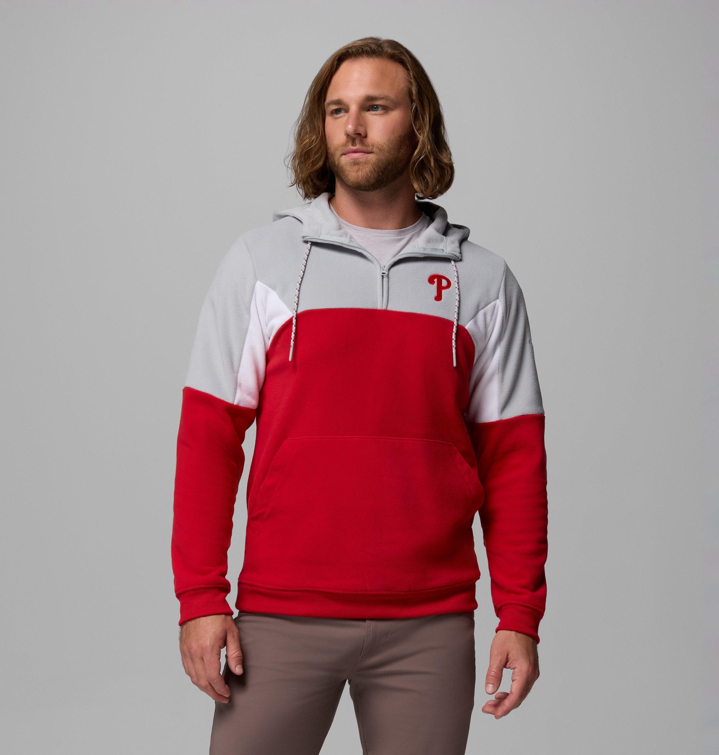 hoodie mlb columbia lodge - philadelphia phillies