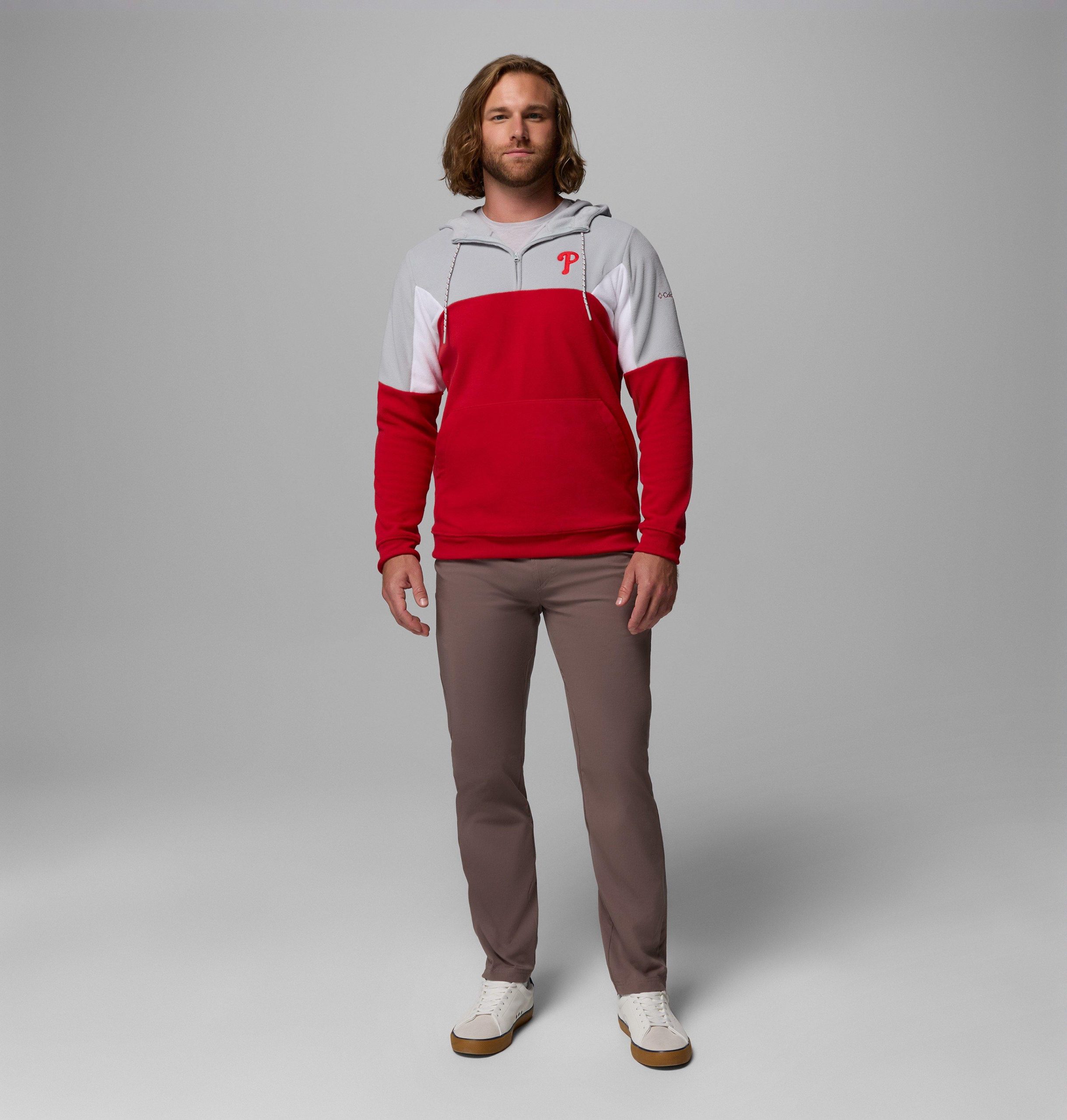 hoodie mlb columbia lodge - philadelphia phillies