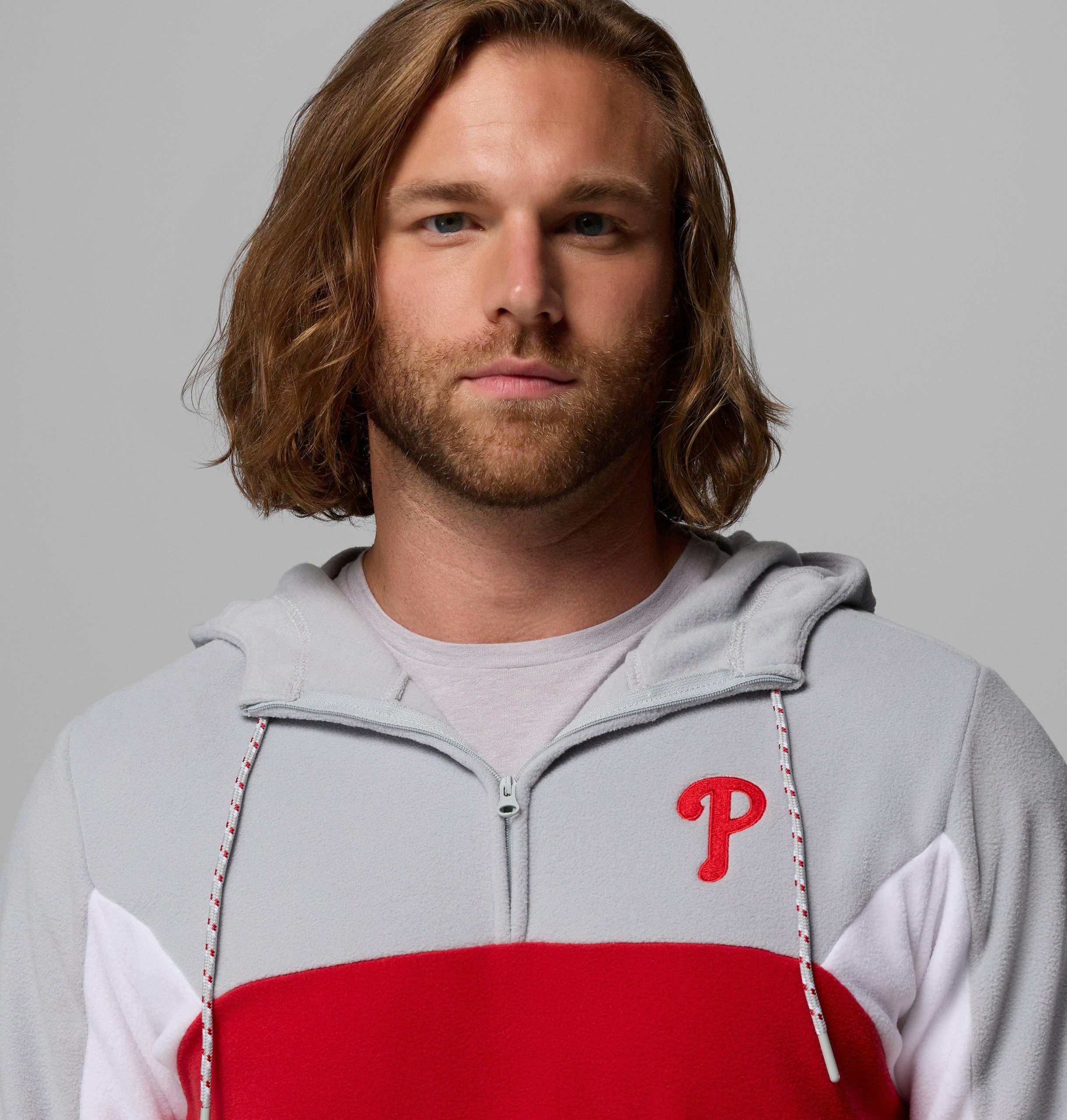 hoodie mlb columbia lodge - philadelphia phillies