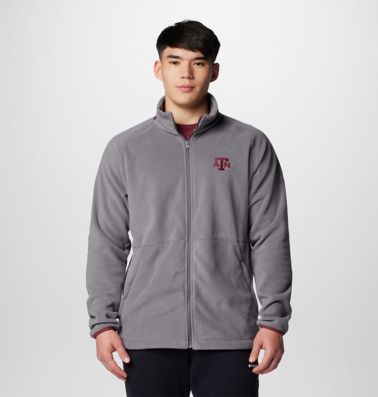 men collegiate flanker iv fleece jacket - texas am - tall