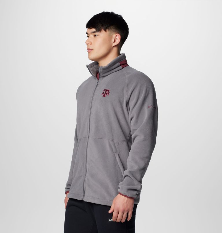 men collegiate flanker iv fleece jacket - texas am - tall
