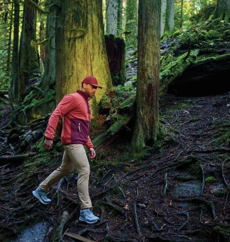 men sequoia grove full zip fleece