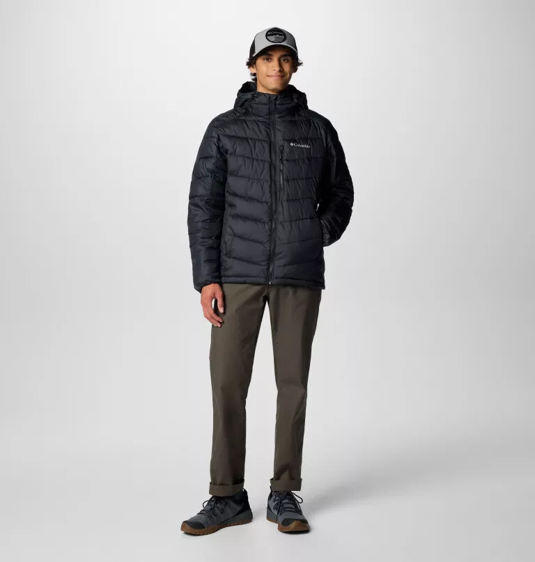 men labyrinth loop ii hooded jacket