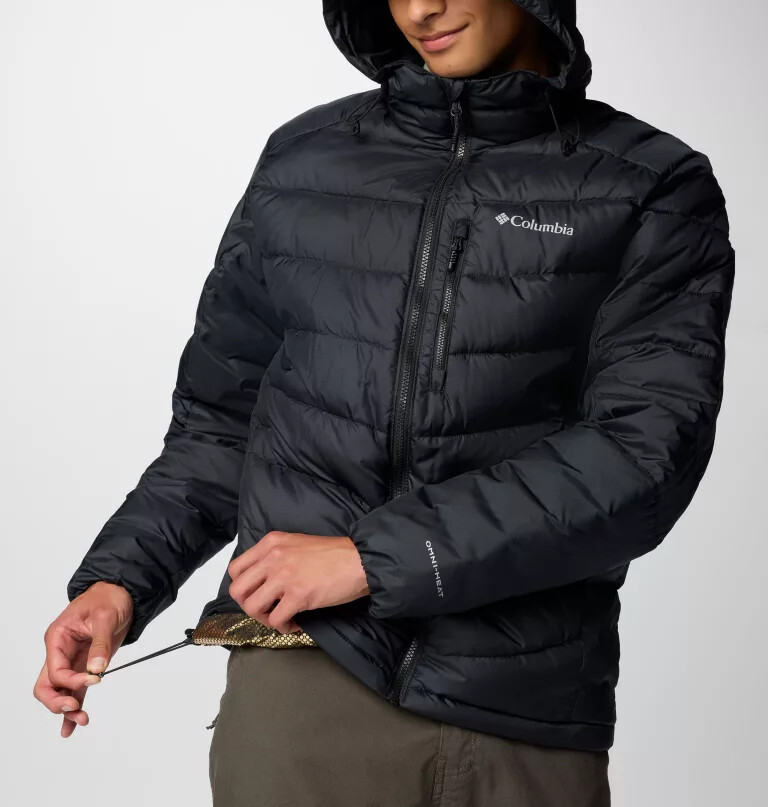 men labyrinth loop ii hooded jacket