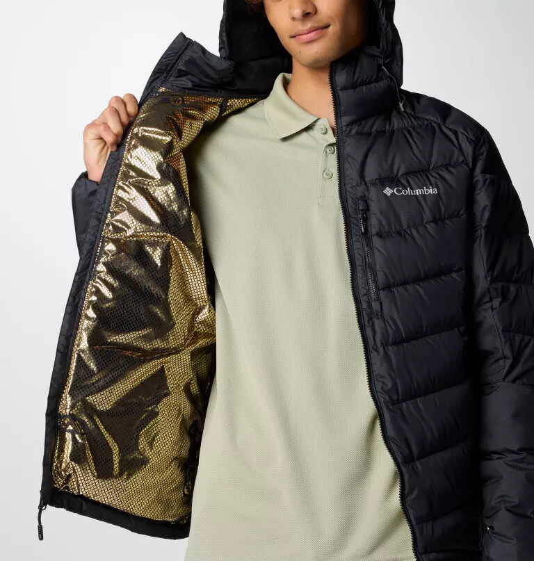 men labyrinth loop ii hooded jacket