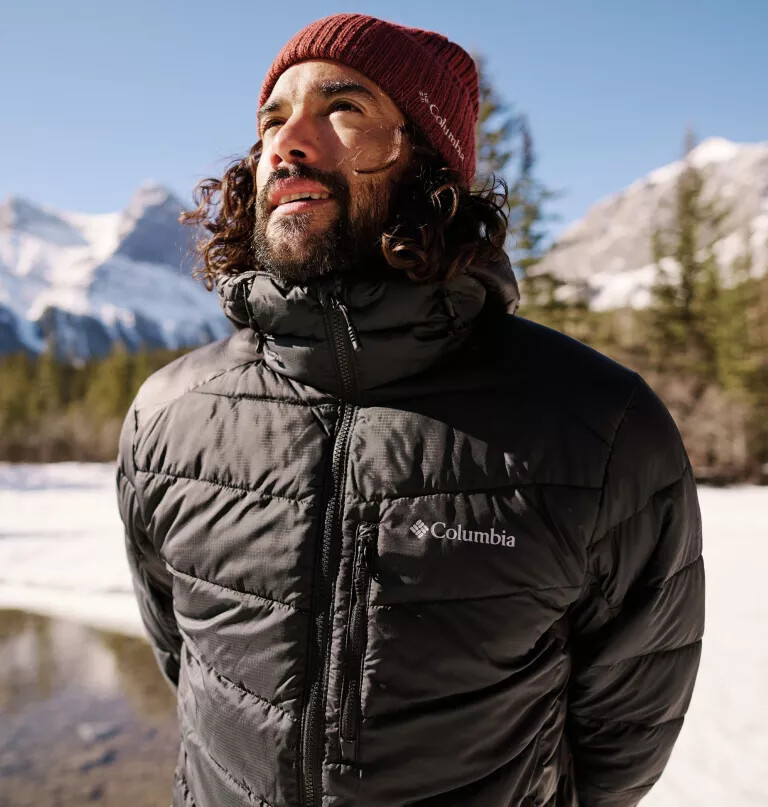 men labyrinth loop ii hooded jacket