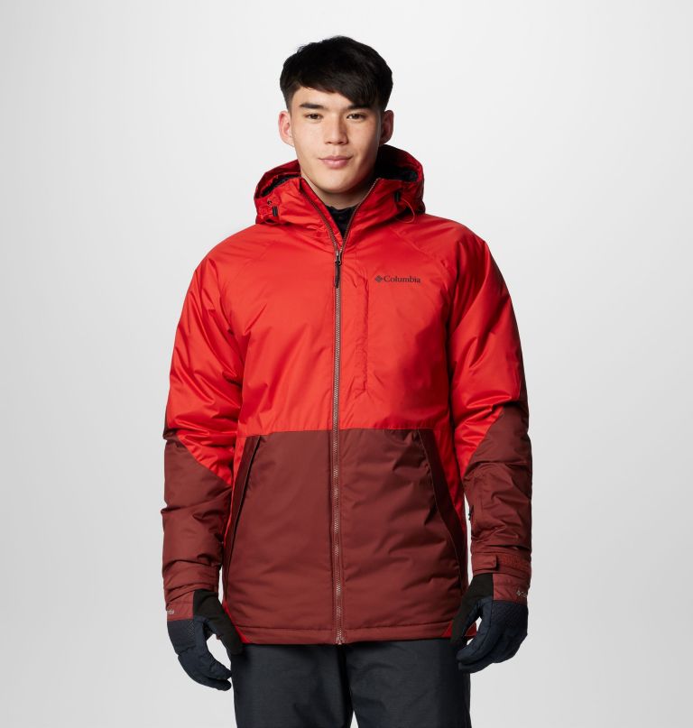 men snowy summit jacket - tall