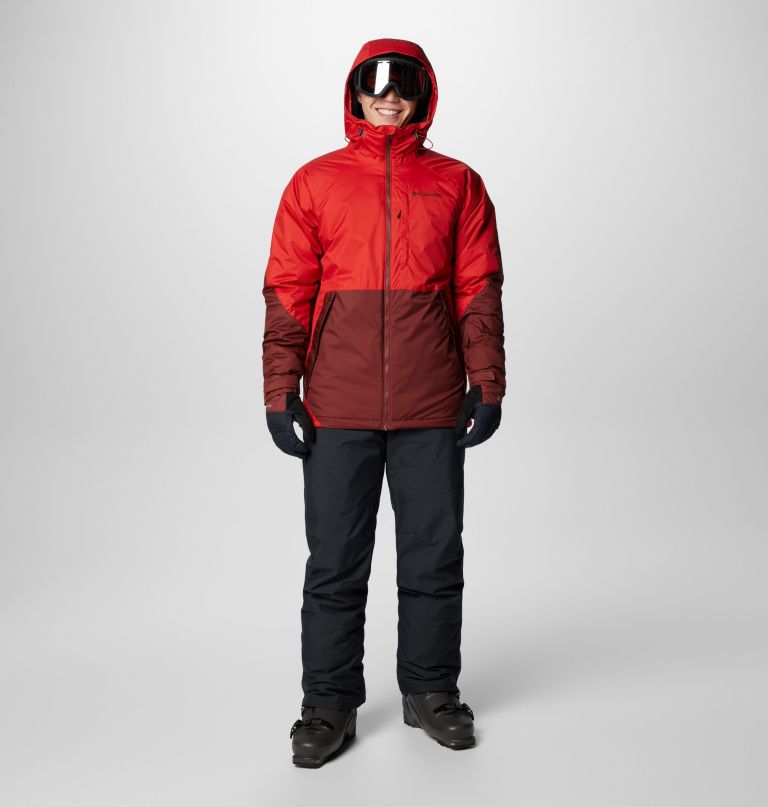 men snowy summit jacket - tall