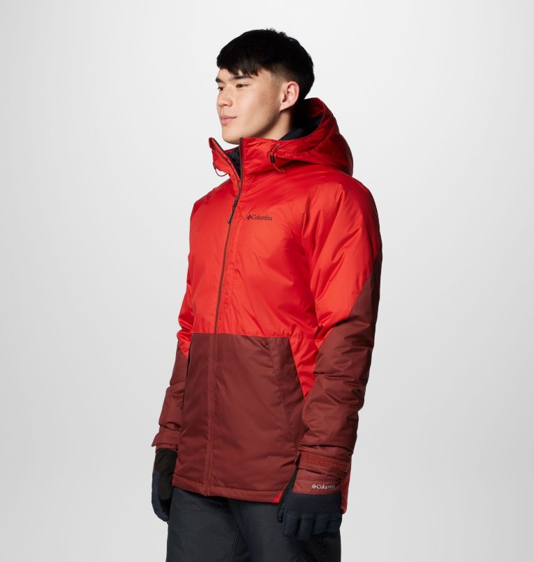 men snowy summit jacket - tall
