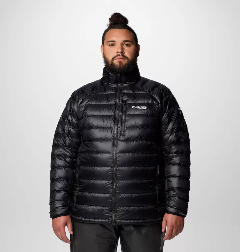 men arctic crest down jacket - big