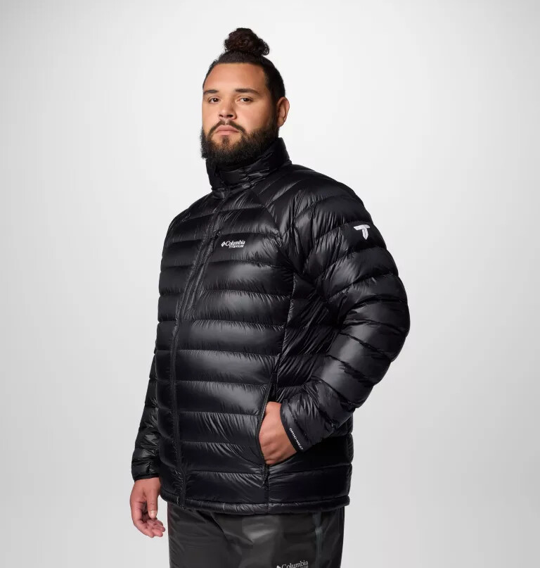 men arctic crest down jacket - big