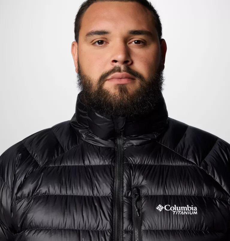 men arctic crest down jacket - big