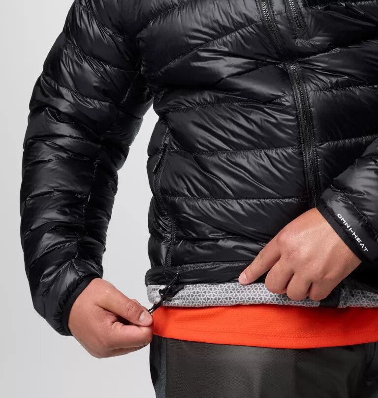 men arctic crest down jacket - big