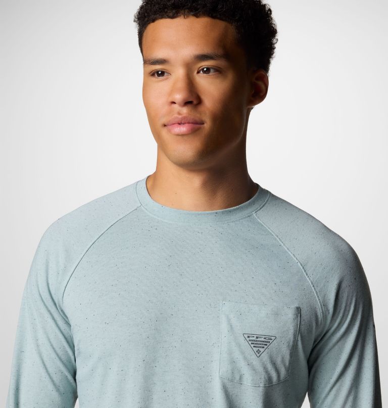 men pfg uncharted neps long sleeve shirt