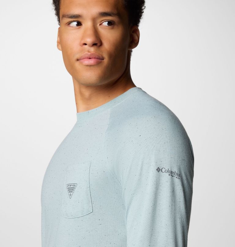 men pfg uncharted neps long sleeve shirt