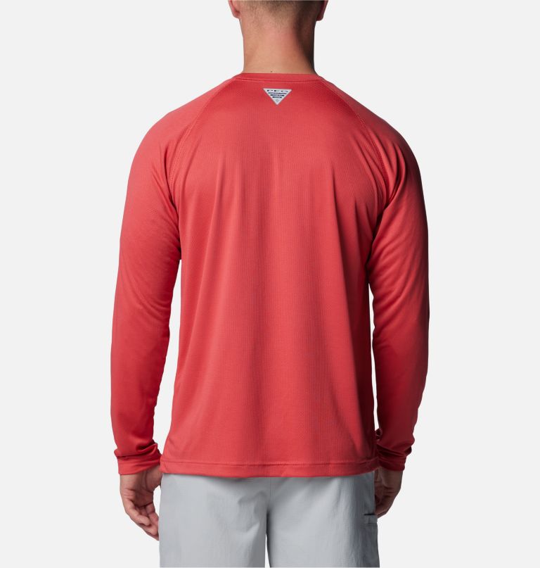 men pfg solar stream long sleeve shirt - tall