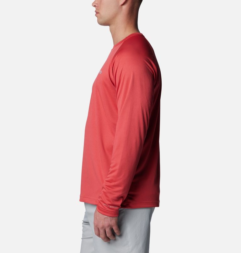 men pfg solar stream long sleeve shirt - tall