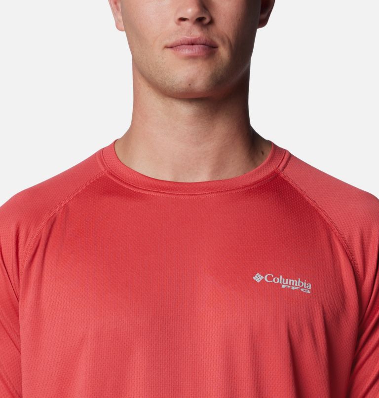 men pfg solar stream long sleeve shirt - tall
