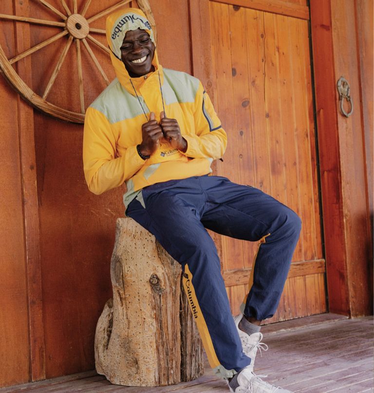 men challenger windbreaker pants