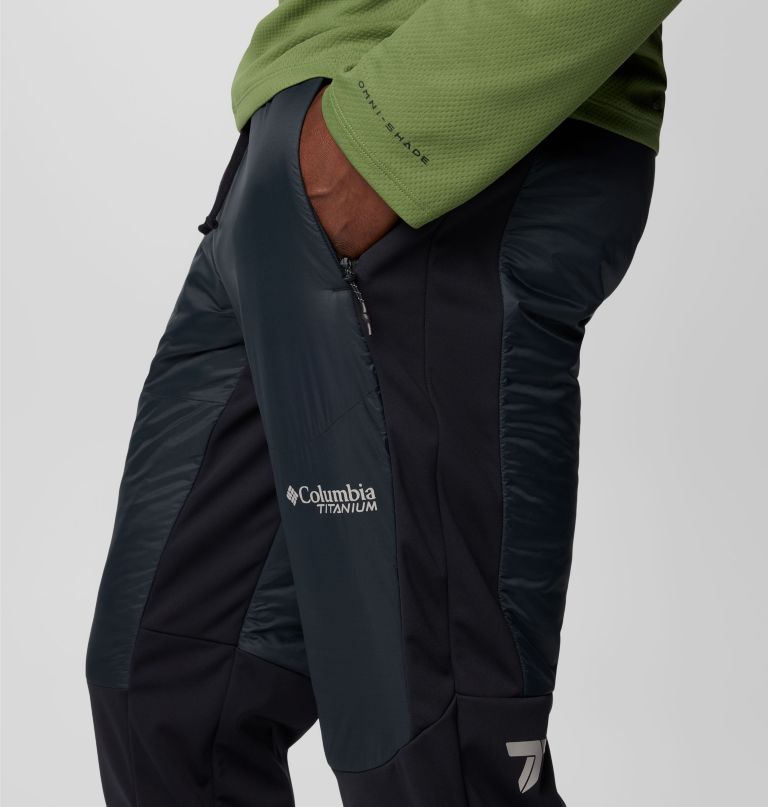 men silver leaf hybrid pant
