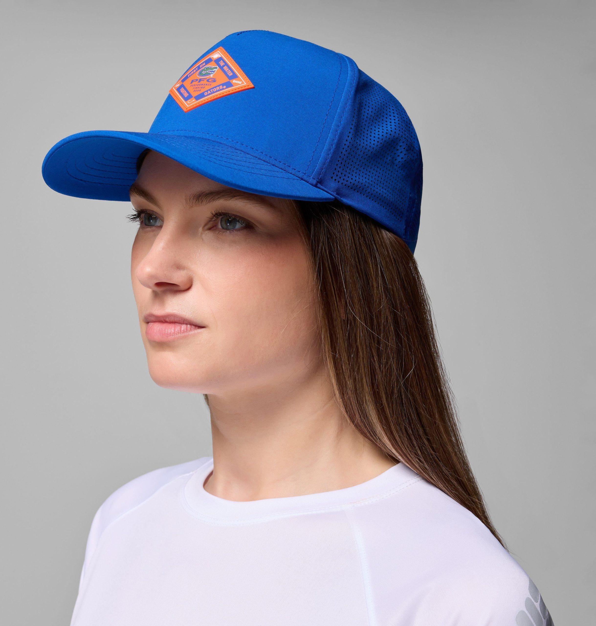 collegiate pfg elite 3d stretch snap back - florida