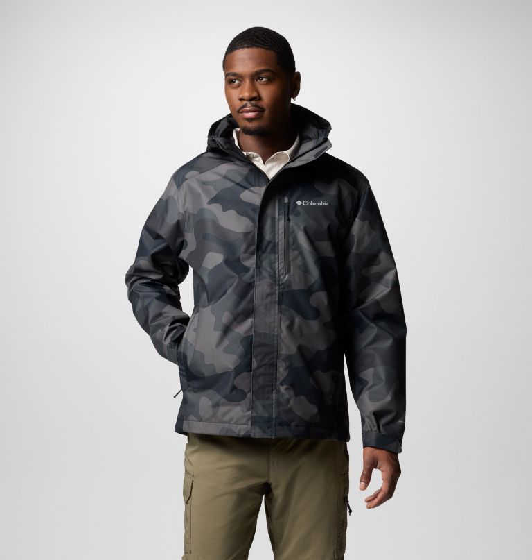 men hikebound ii printed jacket
