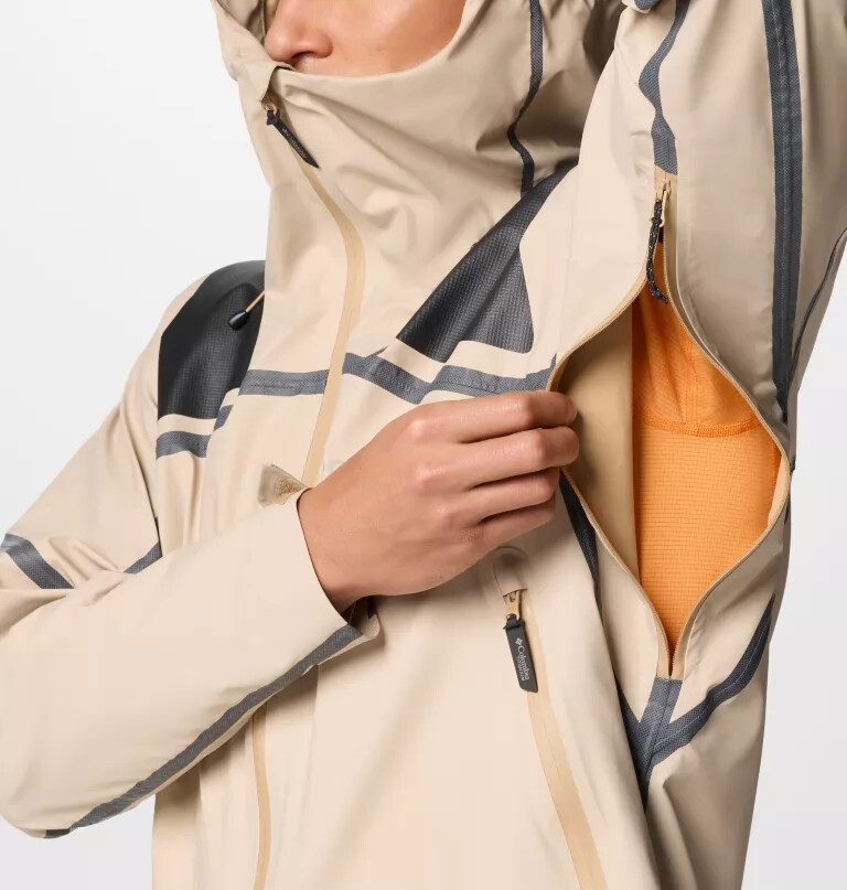 men whistler peak shell jacket