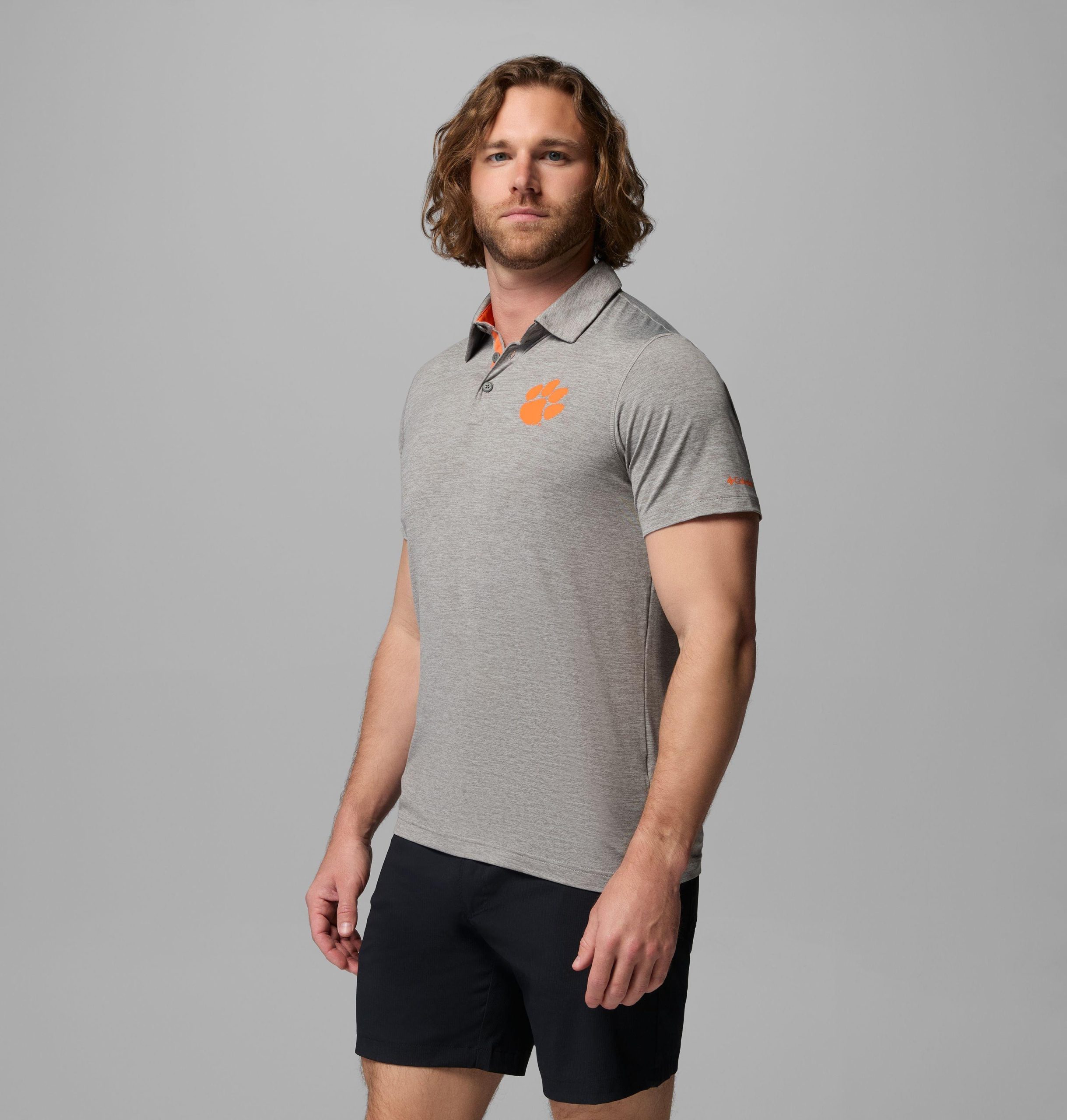 polo conaire teicneolaíochta coláisteach fir - clemson