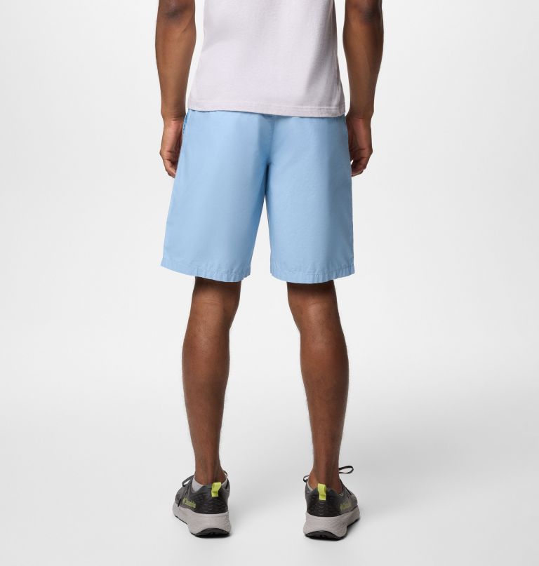 men washed out shorts