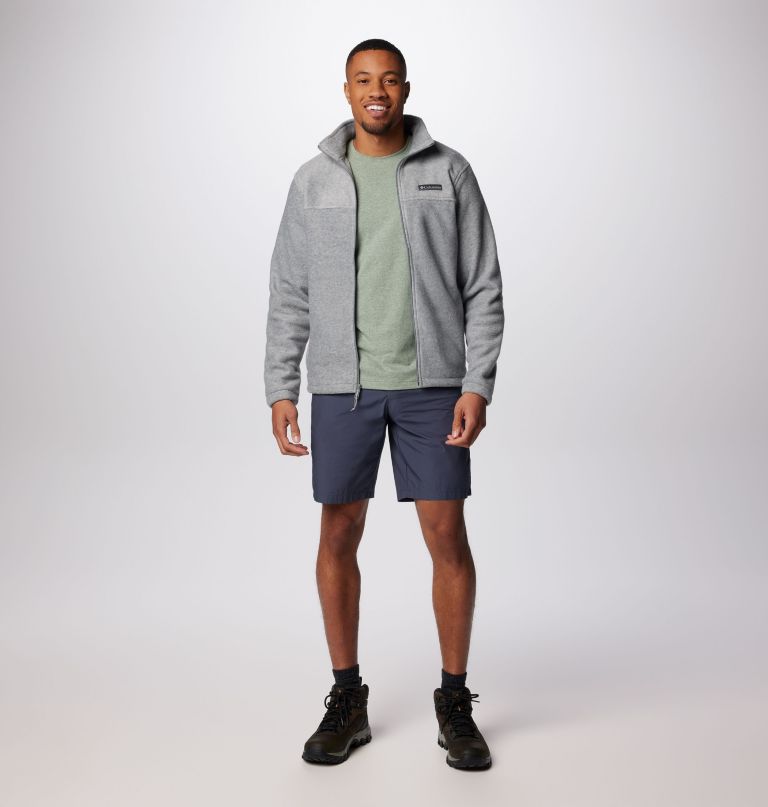 men washed out shorts