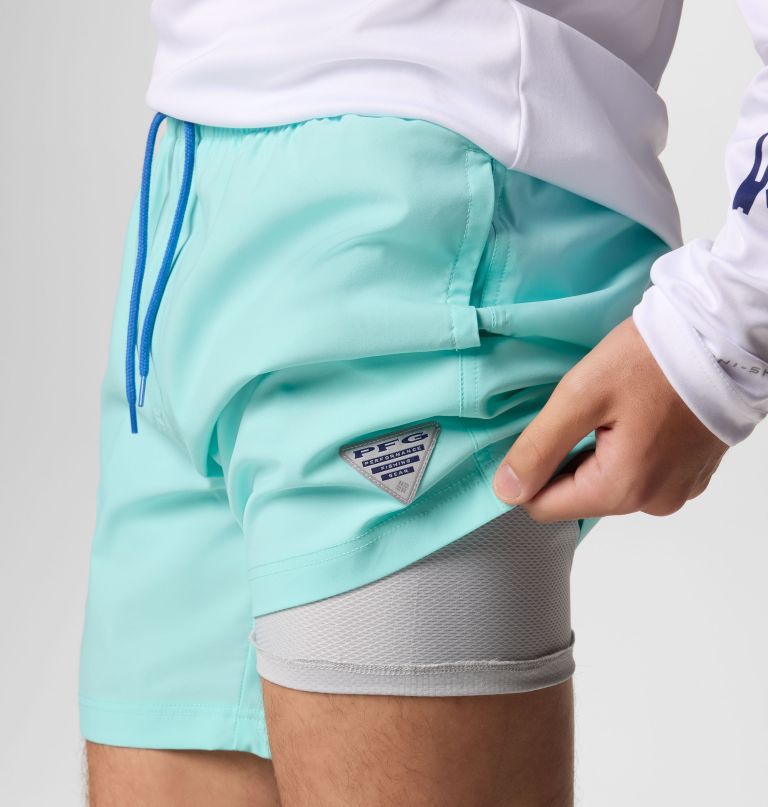 men pfg rambler lined shorts