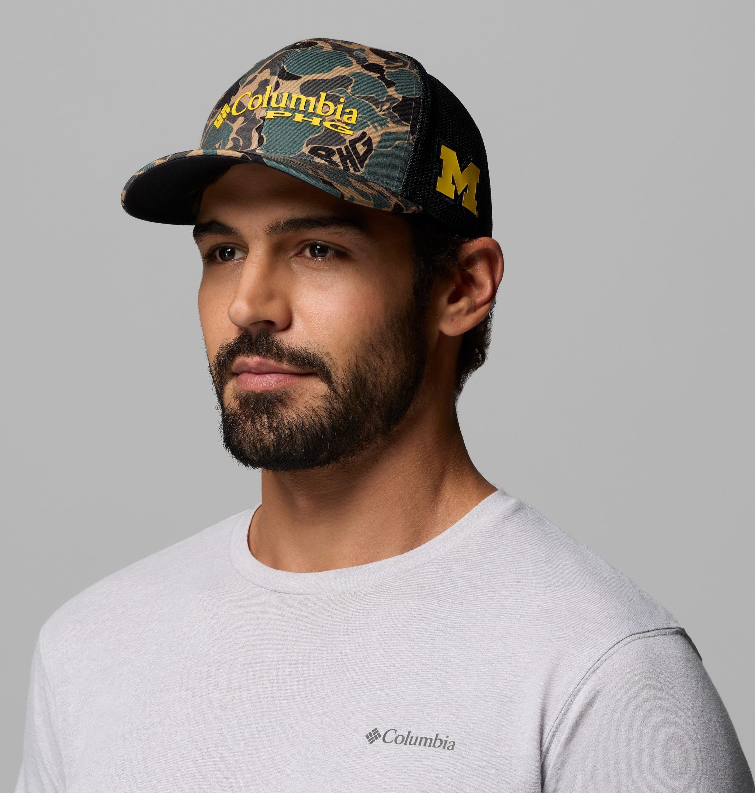 caipín liathróid mogaill choláisteach phg camo - michigan