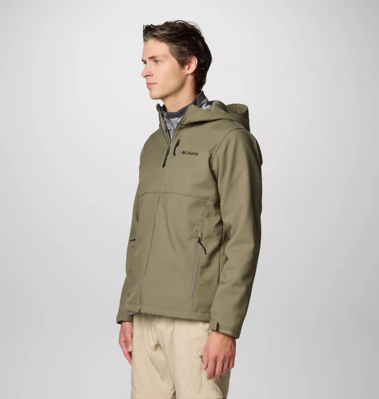 men ascender ii hooded softshell jacket