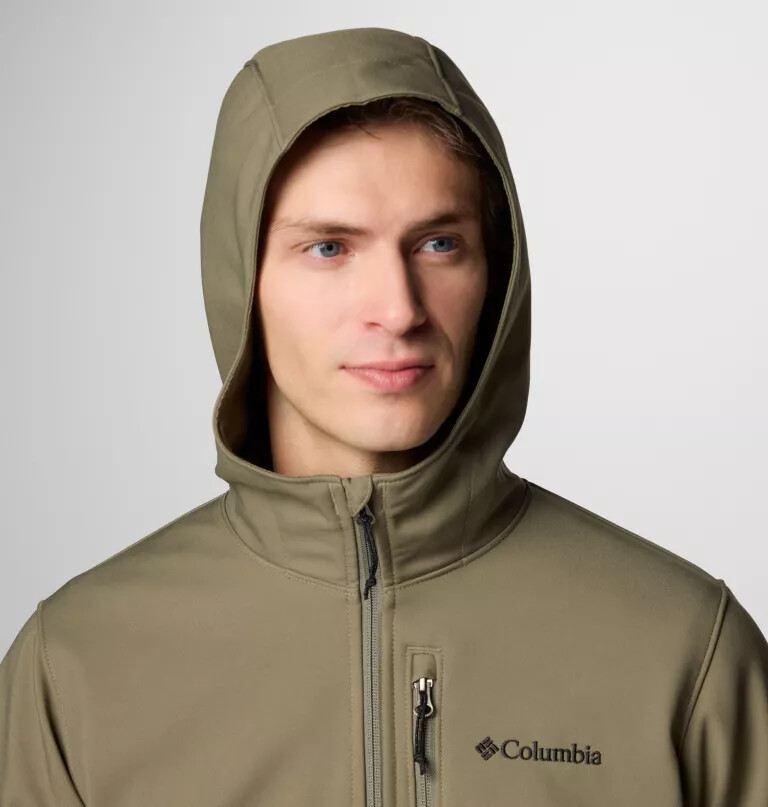 men ascender ii hooded softshell jacket