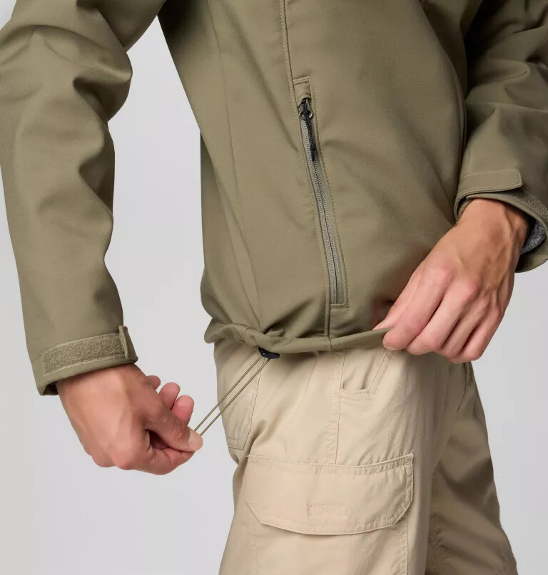 men ascender ii hooded softshell jacket
