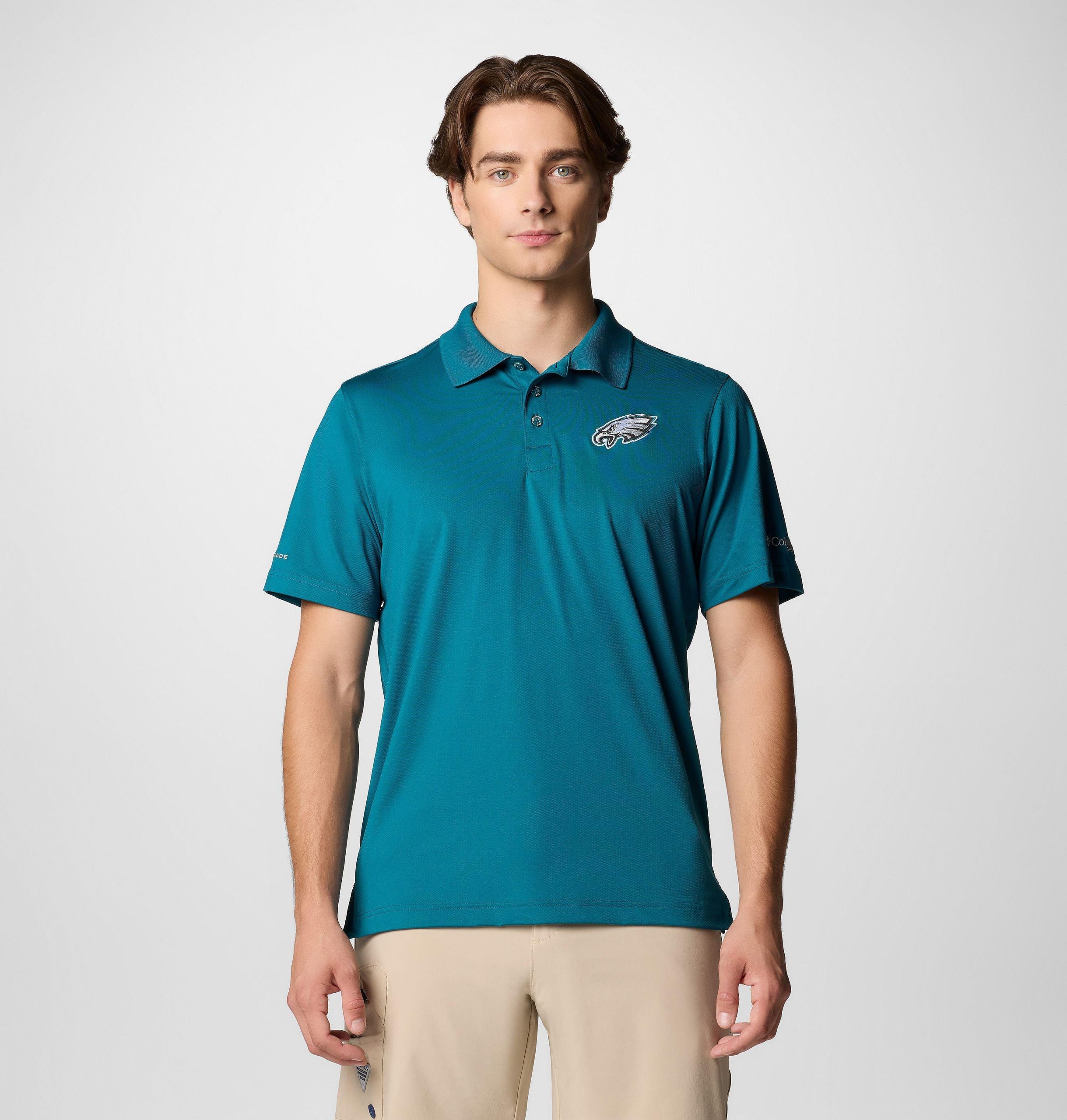 polo Íseal-draingthe pfg fir - philadelphia eagles